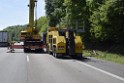 LKW in Boeschung A 3 Rich Frankfurt Hoehe Roesrath Lohmar P232